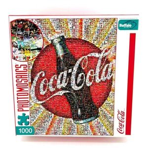 Coca-Cola Photomosaics 1000 Piece Jigsaw Puzzle Buffalo Games Robert Silvers Art
